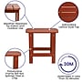 Flash Furniture Charlestown All-Weather Poly Resin Adirondack Side Table, Red (JJT14001RED)~#|#~sp152801462_sc7