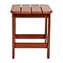 Flash Furniture Charlestown All-Weather Poly Resin Adirondack Side Table, Red (JJT14001RED)~#|#~sp152801466_sc7