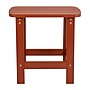 Flash Furniture Charlestown All-Weather Poly Resin Adirondack Side Table, Red (JJT14001RED)~#|#~sp152801470_sc7