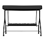 Flash Furniture Tellis 3-Seat Outdoor Converting Patio Swing, Black (TLH007BK)~#|#~sp152801555_sc7