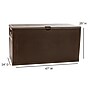 Flash Furniture Nobu Outdoor Waterproof Plastic Deck Box, Brown (QTKTL4023BRN)~#|#~sp152801596_sc7