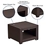 Flash Furniture Seneca Faux Rattan End Table, Chocolate Brown (DADSF1S)~#|#~sp152801616_sc7