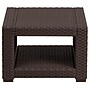 Flash Furniture Seneca Faux Rattan End Table, Chocolate Brown (DADSF1S)~#|#~sp152801619_sc7