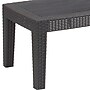 Flash Furniture Seneca Faux Rattan Coffee Table, Dark Gray (DADSF2TDKGY)~#|#~sp152801637_sc7