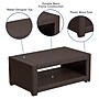 Flash Furniture Seneca Faux Rattan Coffee Table, Chocolate Brown (DADSF1R)~#|#~sp152801648_sc7
