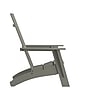 Flash Furniture Sawyer All-Weather Poly Resin Wood Adirondack Chairs, Gray, 4/Pack (4JJC14509GY)~#|#~sp152801705_sc7