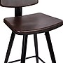Flash Furniture Kora LeatherSoft Barstool, Brown, 2-Pieces (AYS02BR)~#|#~sp152802225_sc7
