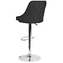 Flash Furniture Trieste Contemporary Fabric Barstool, Black (DS8121ABLKF)~#|#~sp152802282_sc7