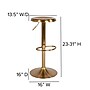 Flash Furniture Madrid Series Retro Barstool, Gold (CH181220GD)~#|#~sp152802455_sc7