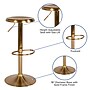 Flash Furniture Madrid Series Retro Barstool, Gold (CH181220GD)~#|#~sp152802464_sc7