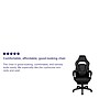 Flash Furniture X40 LeatherSoft Ergonomic Racing Gaming Chair, Black (CH00288BKBK)~#|#~sp152802758_sc7