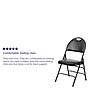 Flash Furniture HERCULES Series Vinyl/Metal Folding Chair, Black, 2/Pack (2HAMC705AV3BK)~#|#~sp152802808_sc7