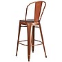 Flash Furniture Cindy Contemporary Metal Vertical Back Barstool, Copper (ET353430POCW)~#|#~sp152802976_sc7