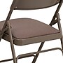Flash Furniture HERCULES Series Fabric/Metal Folding Chair, Beige, 2/Pack (2HAMC309AFBGE)~#|#~sp152802993_sc7
