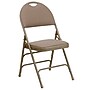 Flash Furniture HERCULES Series Fabric/Metal Folding Chair, Beige, 2/Pack (2HAMC705AF3BGE)~#|#~sp152803023_sc7