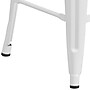 Flash Furniture Lily Industrial Metal Counter Height Stool without Back, White (CH3132024WHW)~#|#~sp152803633_sc7