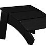 Flash Furniture Sawyer Poly Resin Wood Adirondack Ottoman, Black (JJC14309BK)~#|#~sp152804591_sc7