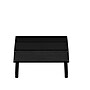 Flash Furniture Sawyer Poly Resin Wood Adirondack Ottoman, Black (JJC14309BK)~#|#~sp152804593_sc7