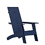 Flash Furniture Sawyer Poly Resin Wood Adirondack Chair, Navy (JJC14509NV)~#|#~sp152804787_sc7