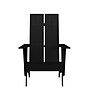Flash Furniture Sawyer Poly Resin Wood Adirondack Chair, Black (JJC14509BK)~#|#~sp152804945_sc7