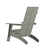 Flash Furniture Sawyer Poly Resin Wood Adirondack Chair, Gray (JJC14509GY)~#|#~sp152804952_sc7