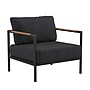 Flash Furniture Lea Indoor/Outdoor Patio Chair with Cushions, Black/Charcoal (GM2010271SCH)~#|#~sp152804959_sc7