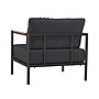 Flash Furniture Lea Indoor/Outdoor Patio Chair with Cushions, Black/Charcoal (GM2010271SCH)~#|#~sp152804966_sc7