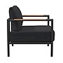 Flash Furniture Lea Indoor/Outdoor Patio Chair with Cushions, Black/Charcoal (GM2010271SCH)~#|#~sp152804968_sc7