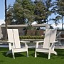 Flash Furniture Sawyer All-Weather Poly Resin Wood Adirondack Chairs, White, 2/Pack (2JJC14509WH)~#|#~sp152804985_sc7