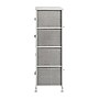 Flash Furniture 4 Drawer Vertical Storage Dresser, White/Light Gray (WX5L203XWHGR)~#|#~sp152885417_sc7