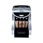 Nadex Coins Coin Sorter, 4 Compartments, Black/Silver (FS-500)~#|#~sp152885710_sc7