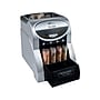 Nadex Coins Coin Sorter, 4 Compartments, Black/Silver (FS-500)~#|#~sp152885716_sc7