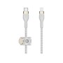Belkin BOOST CHARGE PRO Flex 6.6' USB Type-C to Lightning Power Cable, Male to Male, White (CAA011BT2MWH)~#|#~sp152886030_sc7