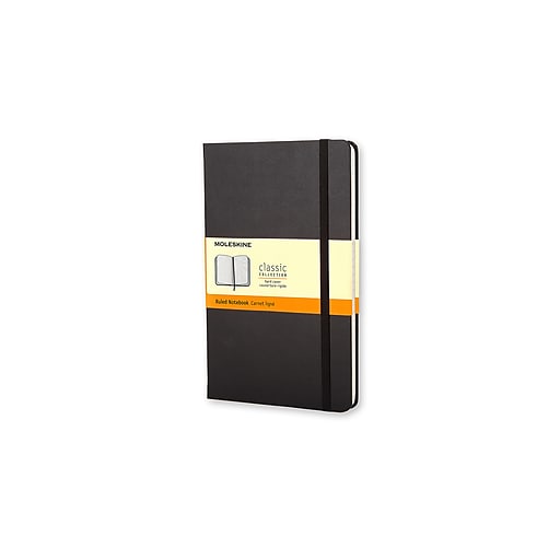 Moleskine Professional Notebooks, 3.5 x 5.5, Narrow Ruled, 96 Sheets,  Black (701009)