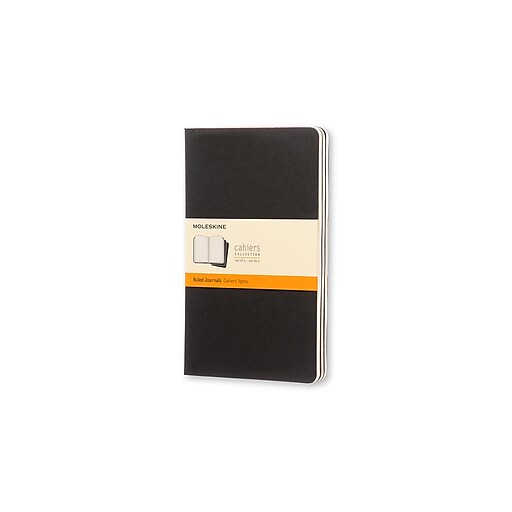 Moleskine Cahier Journal - Dotted - Black - 5 x 8.25 - Sam Flax Atlanta