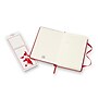 Moleskine Pocket 1-Subject Professional Notebooks, 3.5" x 5.5", Narrow Ruled, 96 Sheets, Red (930000)~#|#~sp152889586_sc7