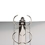 JAM Paper Heavy Duty 2" 3-Ring Non-View Binder, Silver Aluminum (301933555)~#|#~sp152889879_sc7