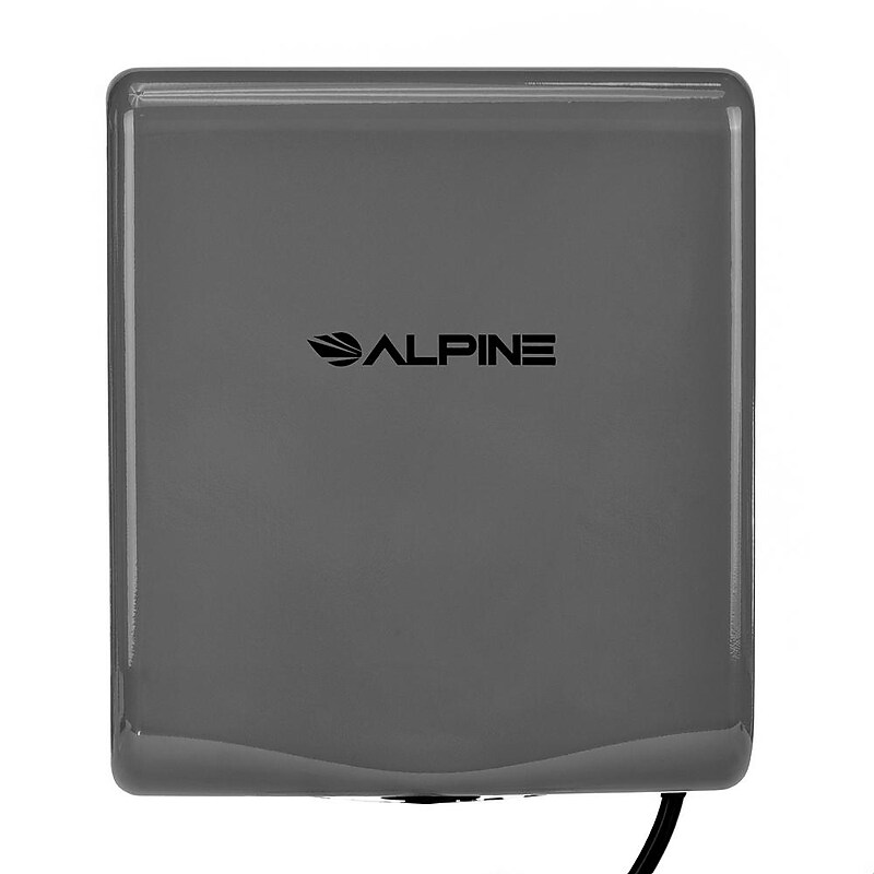 Alpine Industries Willow Commercial High Speed 110/120V Automatic Hand Dryer, Gray (405-10-GRY) image 1