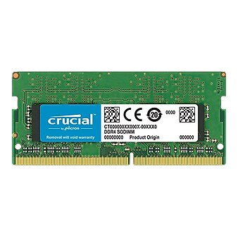 Crucial 32GB DDR4 SoDIMM 260-pin DRAM Memory (CT32G4SFD832A)