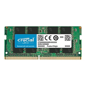 Crucial 16GB DDR4 SoDIMM 260-pin DRAM Memory (CT16G4SFRA266)