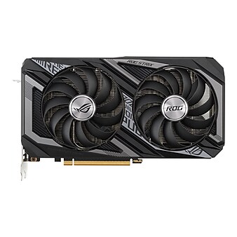 ASUS AMD Radeon PCI Express 4.0 8GB GDDR6 SDRAM Gaming Graphics Card, Black/Gray (ROG-STRIX-RX6600XT-O8G-GAMING)