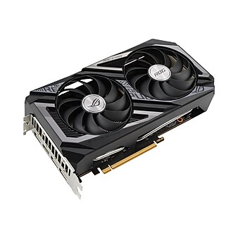 ASUS AMD Radeon PCI Express 4.0 8GB GDDR6 SDRAM Gaming Graphics Card, Black/Gray (ROG-STRIX-RX6600XT-O8G-GAMING)