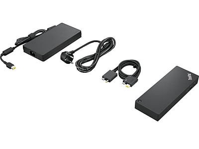 Lenovo ThinkPad Thunderbolt 4 Workstation Dock - for Monitor/Notebook/Workstation - 230 W - Thunderbolt - 4 Displays Supported - 4K, 8K