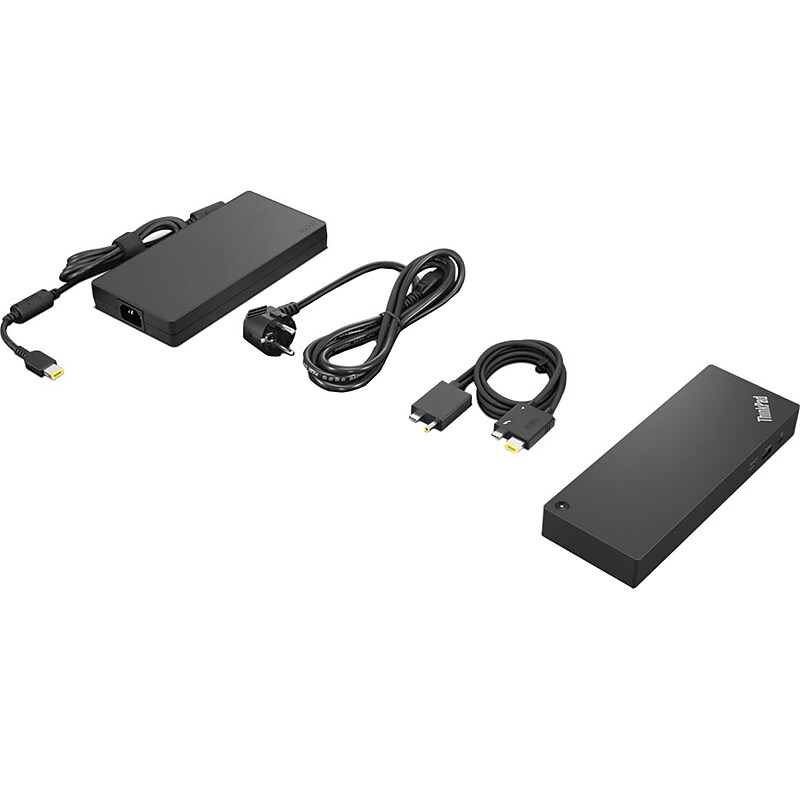 Lenovo ThinkPad Thunderbolt 4 WorkStation Dock Universal Docking Station for USB-C/Thunderbolt Laptop (40B00300US) image 1