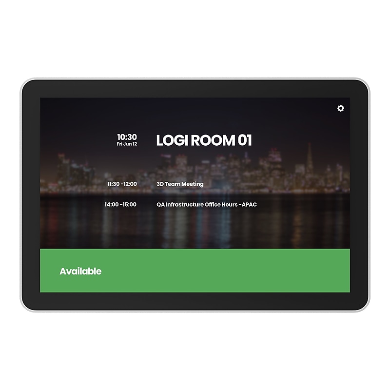 Logitech Tap IP 1280 x 800 Touch Scheduler, Graphite (952-000091) image 1