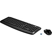 HP 300 3ML04AA#ABL Wireless Keyboard and Mouse Combo Balck