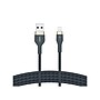 Belkin BOOST↑CHARGE PRO Flex Lightning to USB for iPhone/iPad/iPod Touch, Blue (CAA010bt2MBL)~#|#~sp153586006_sc7