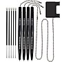 Nadex Coins Counter Top Pens, Medium Point, 0.7mm, Black Ink, 4/Pack (NWHNCC11134)~#|#~sp153636117_sc7