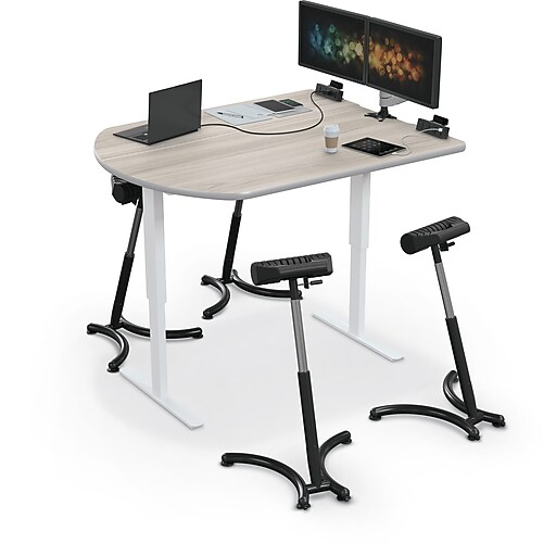 Shop Staples for Balt UpRite Electric Height Adjust Sit to Stand Desk