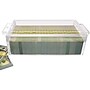 Nadex Coins Clear Acrylic Cash Box with Slipping Cover (NCC1-1126)~#|#~sp154092356_sc7